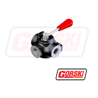 Diverter Valve Hp 3-Way Manual 1"