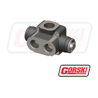 Diverter Valve Sel-250-2 1" In, 3/4" Out Pneu