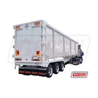 Gorski 3 Axle Semi Tipping Trailer Scrap Metal Spec Hardox - New