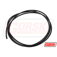 Hose 1/4 Nylon Hose - Black per Meter 