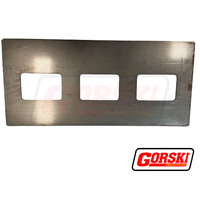 Gorski Laser Cut Light Bracket Top Body 3 Hole