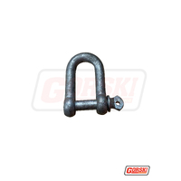 Tarp Shackle GR S Bow Screw Galvanised 10mm