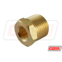 Brass Reducing Bush 1/2 X 3/8 Bsp 