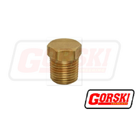 #64 Brass Hex Plug 1/8 BSP