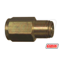 Push-In Female Connector 3/8" x 1/4" Air Brake 