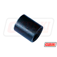 Black Steel Socket 15mm (1/2) x 37mm 