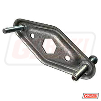 Panel Mount Clamp Bracket 63mm 