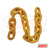 Drawbar Safety Chain 16mm G100 Alloy WLL:  10T