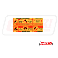 Gorski Body Safety Sticker Sheet