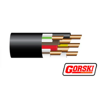 7 Core ABS/EBS Trailer Cable, With Black Sheath per mtr