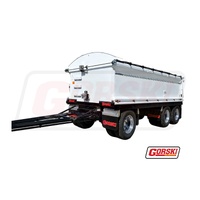 Gorski 3 Axle Dog Tipping Trailer 48T Spec Hardox New