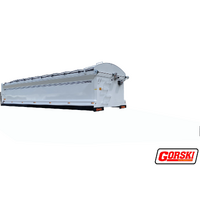 Gorski 4 Axle Dog Tipping Trailer Body Only Hardox New