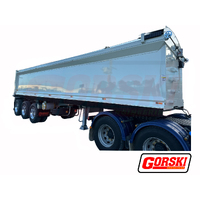 Gorski 3 Axle Semi Tipping Trailer Road Train Hardox New